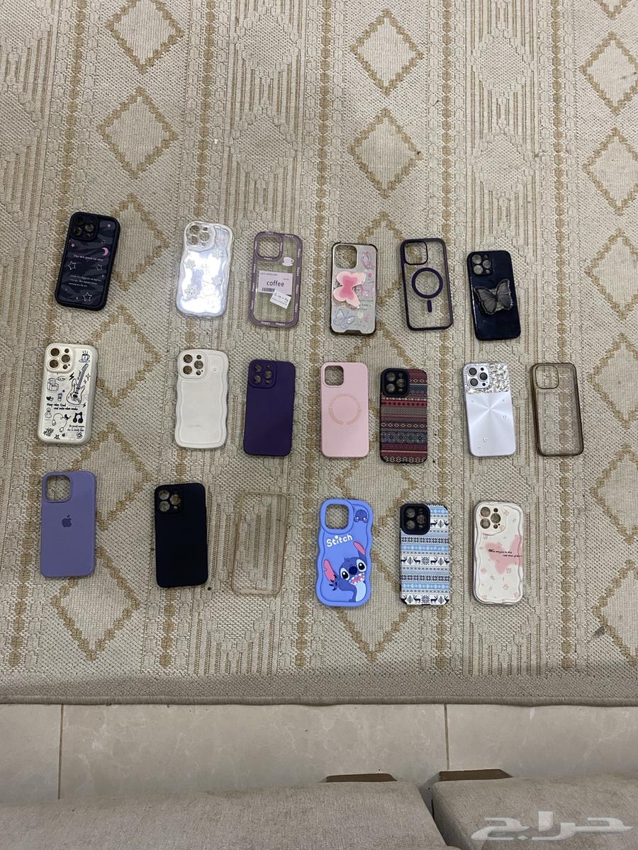 للبيع مجموعة كفرات جوال ايفون 14 بروماكس64366703022721111