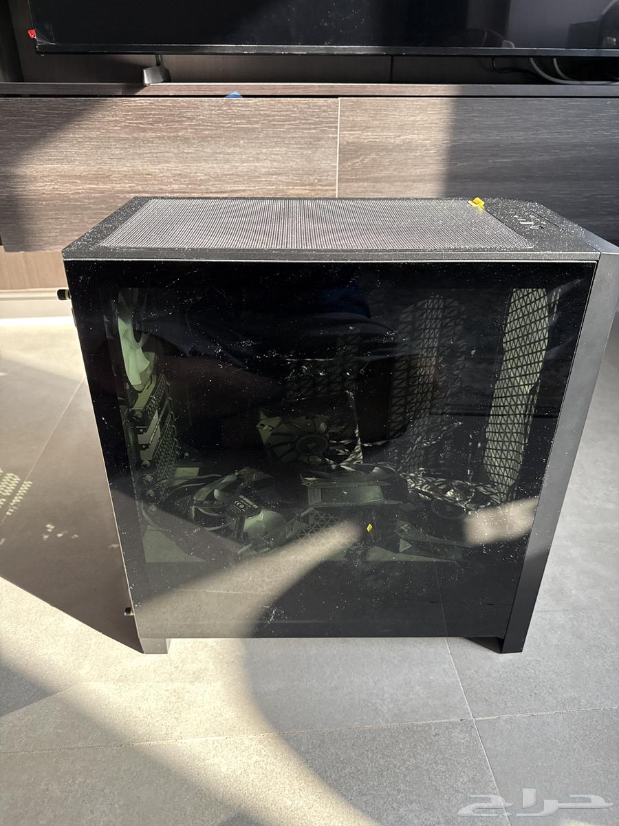 Corsair iCUE 4000D Black Case with Four Fans64370497388801110