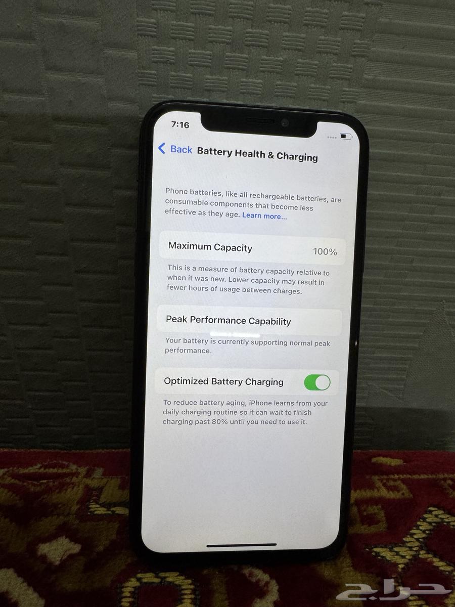 ايفون x شبه وكاله بدون ولا خدش للبدل باعلي64373831936003113