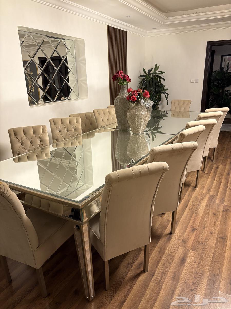 طاولة طعام 14 شخص64375543090561110