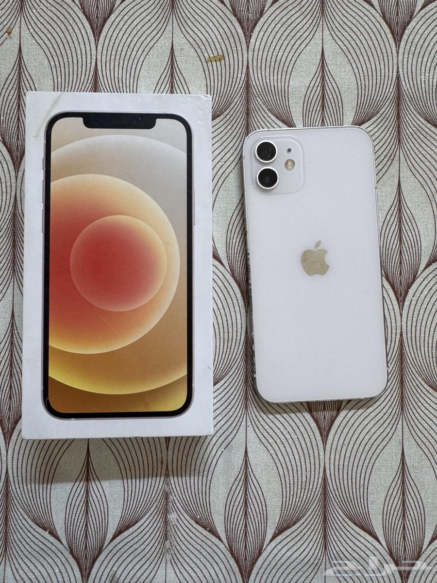 ايفون 12 ابيض64374641692290110