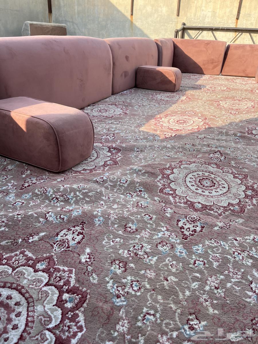 A new Arab majlis with a long 6-meter and 4-meter wide carpet64370597726465112