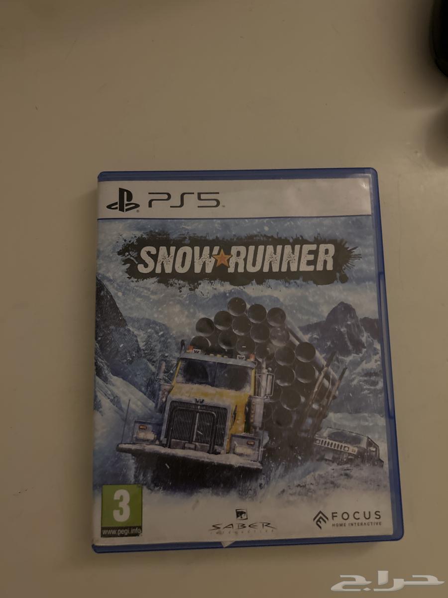 سوني 5 للبيع الأغرض يدين  شريط لعبة SNOW RUNNER64364515444355114