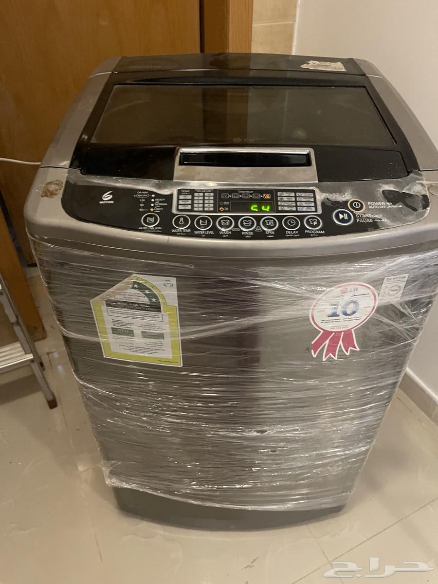 غسالة ال جي اتوماتيك 8 كيلو للبيع64372521486465110