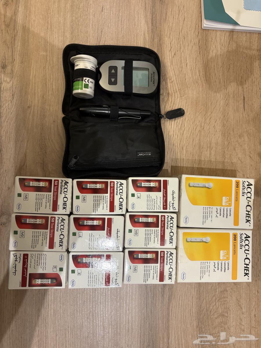 جهاز سكر مع ابر وشرائط64366600686466110