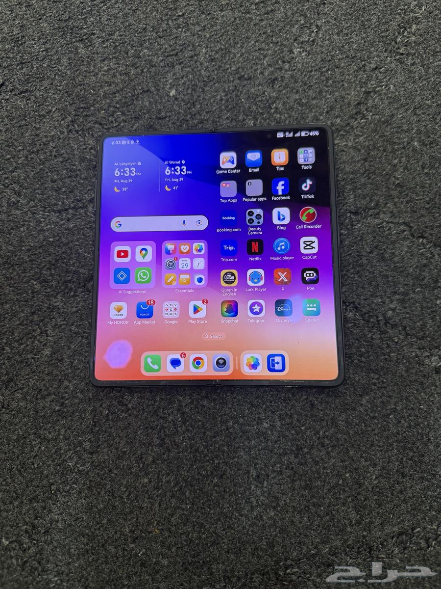 جوال أونر فولد 2 نظيف جدا64376035289473110