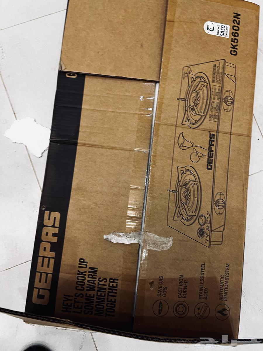 Very powerful 2-burner gas stove with automatic ignition, used only for testing64369835479427111