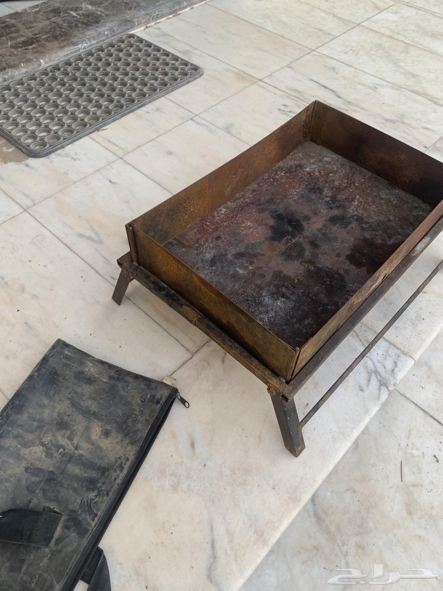 منقل حديد ثقيل وقوي مع الذرا والشنطة64363696382979113