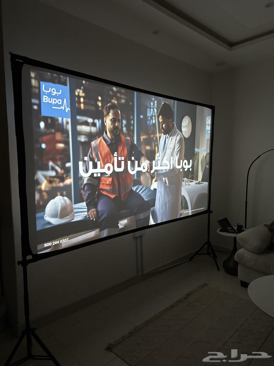 تاجير بروجكتر 4K مع شاشه عملاقة 120 انش64374744451459114