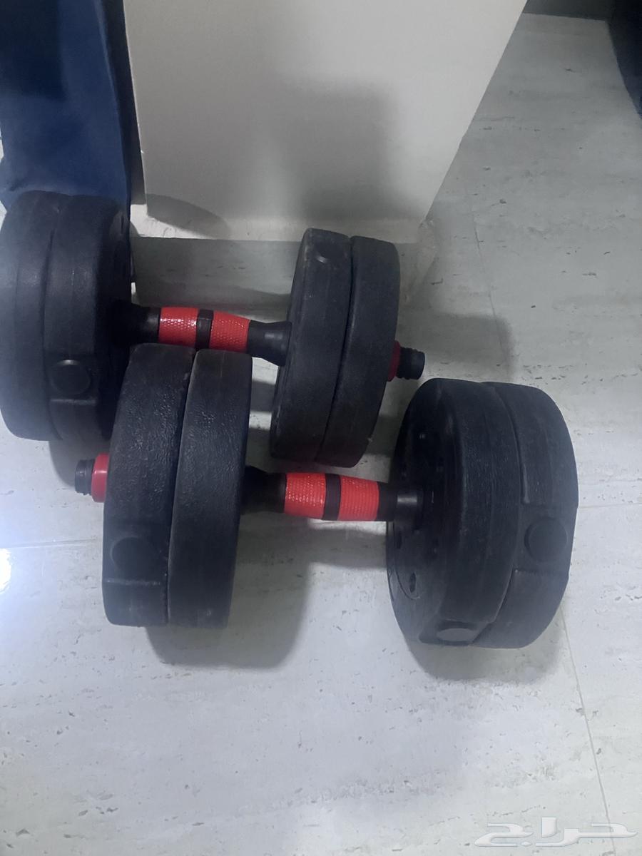 دامبلز اوزان بحاله جديد64372419828611111