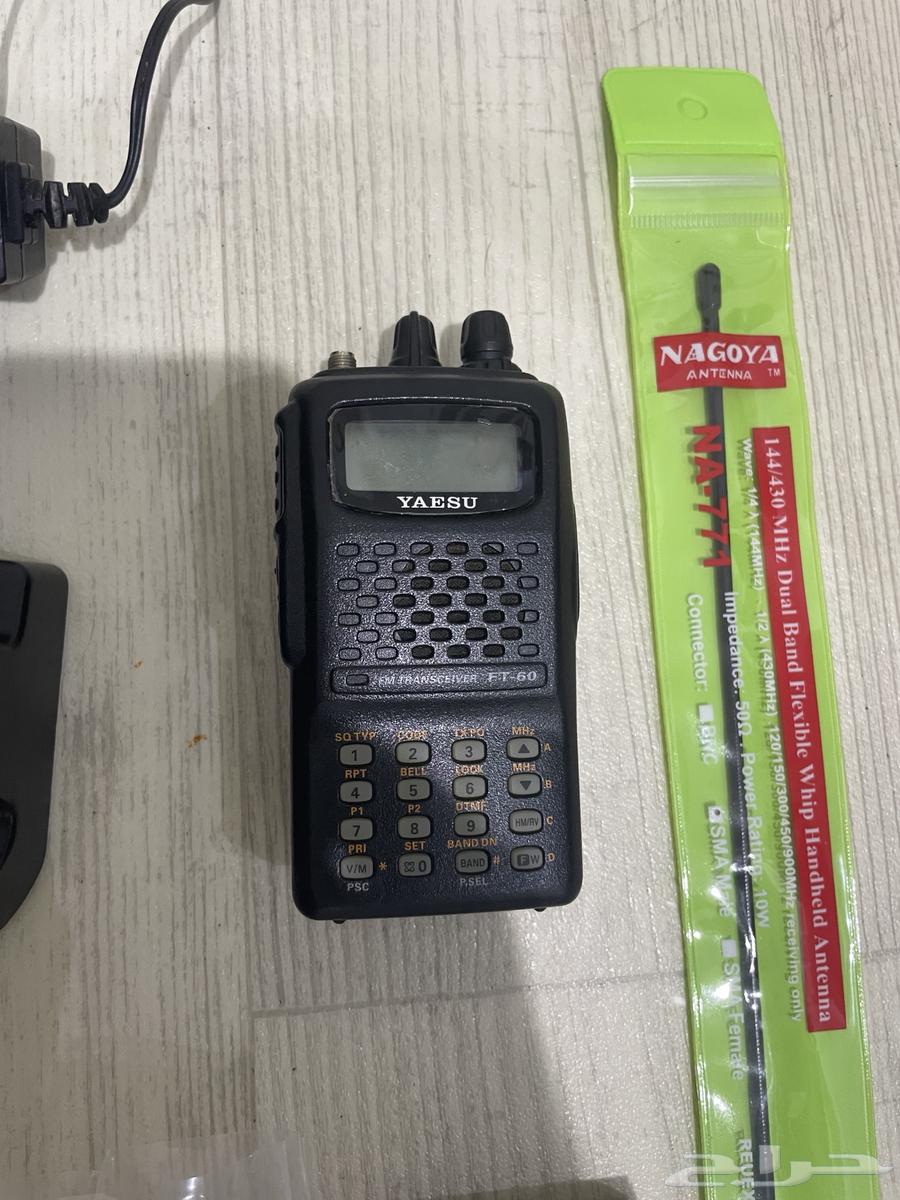 جهاز ياسو يدوي ft-60 نظيف مع كامل ملحقاته64375067373699110