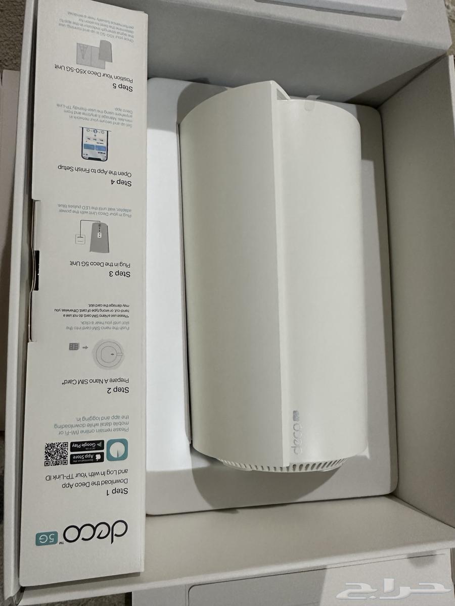 راوتر 5G ومقوي شبكة DECO X5064374671373187112