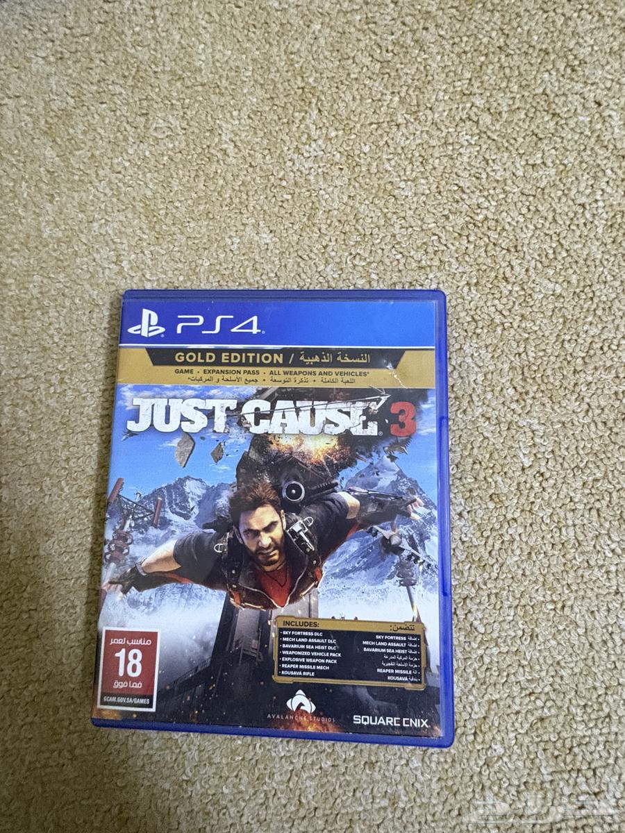 شريط JUST CAUSE 3 نظيف جدا وعلى الشرط والبيع على السوم64363936613634110