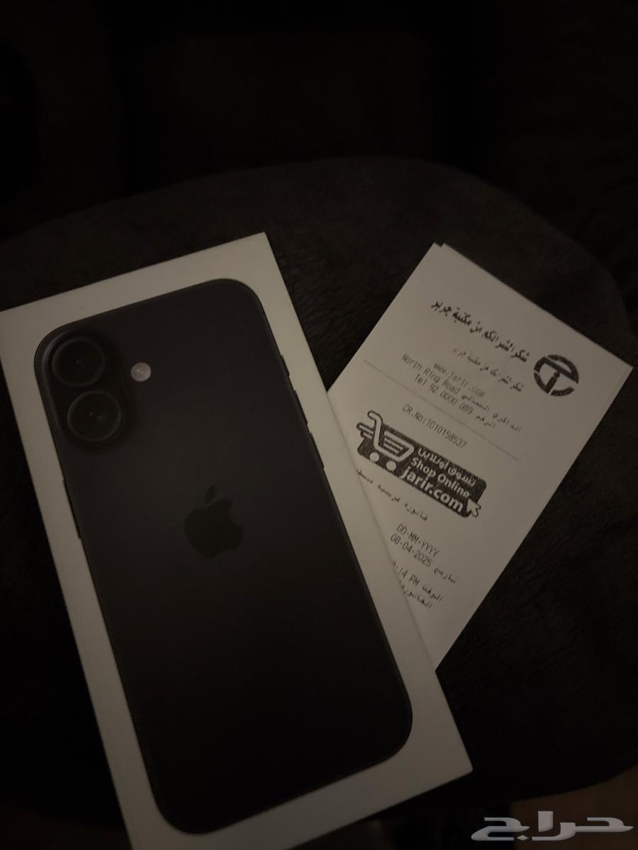 ايفون 16 العادي 256 جيجا اخو الجديد64373092784770110