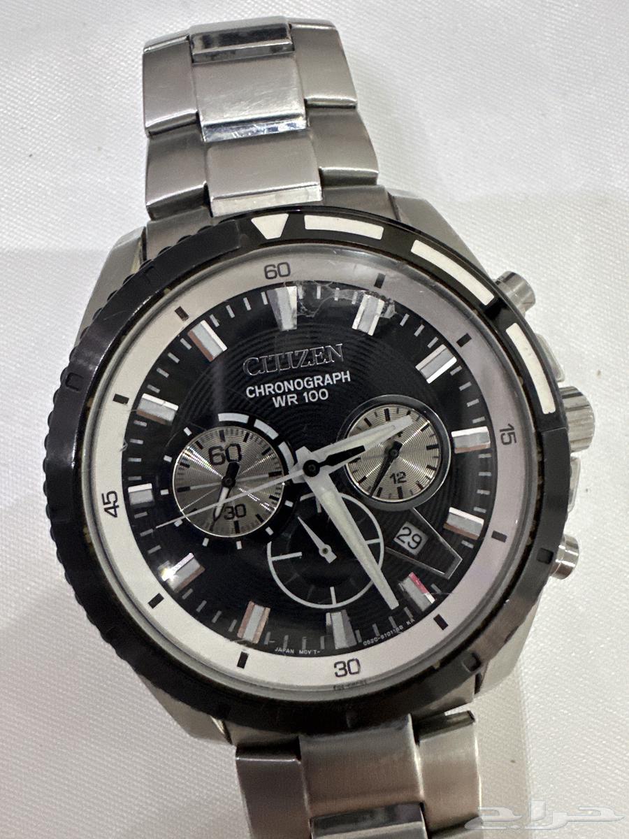 ساعة يد مستعمله سيتيزن بطارية ضد الماء نظيفه64368688548099112