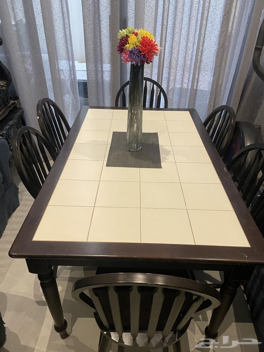 طاولة سفرة ست اشخاص   ستارة64369323683202112