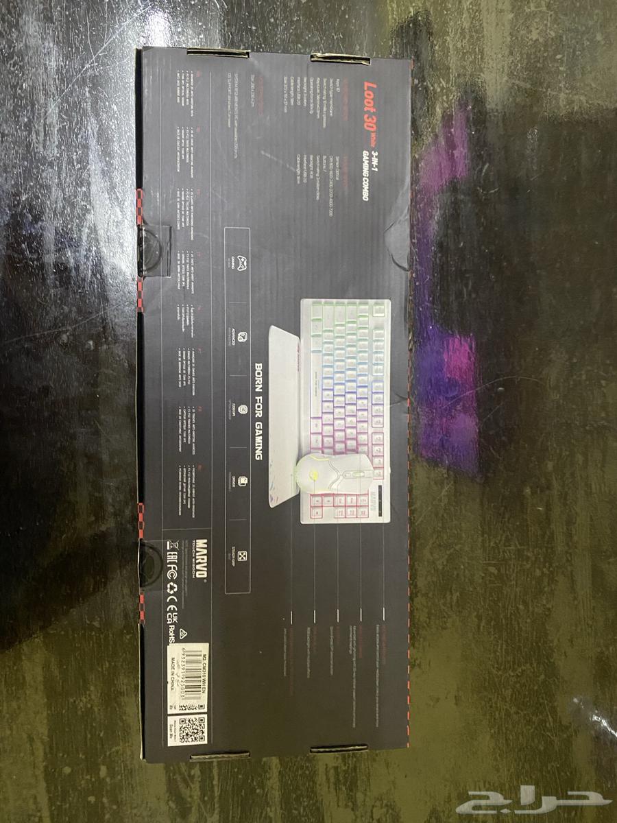 تجميعة كيبورد و ماوس و ماوس باد MARVO CM31064250754006657113