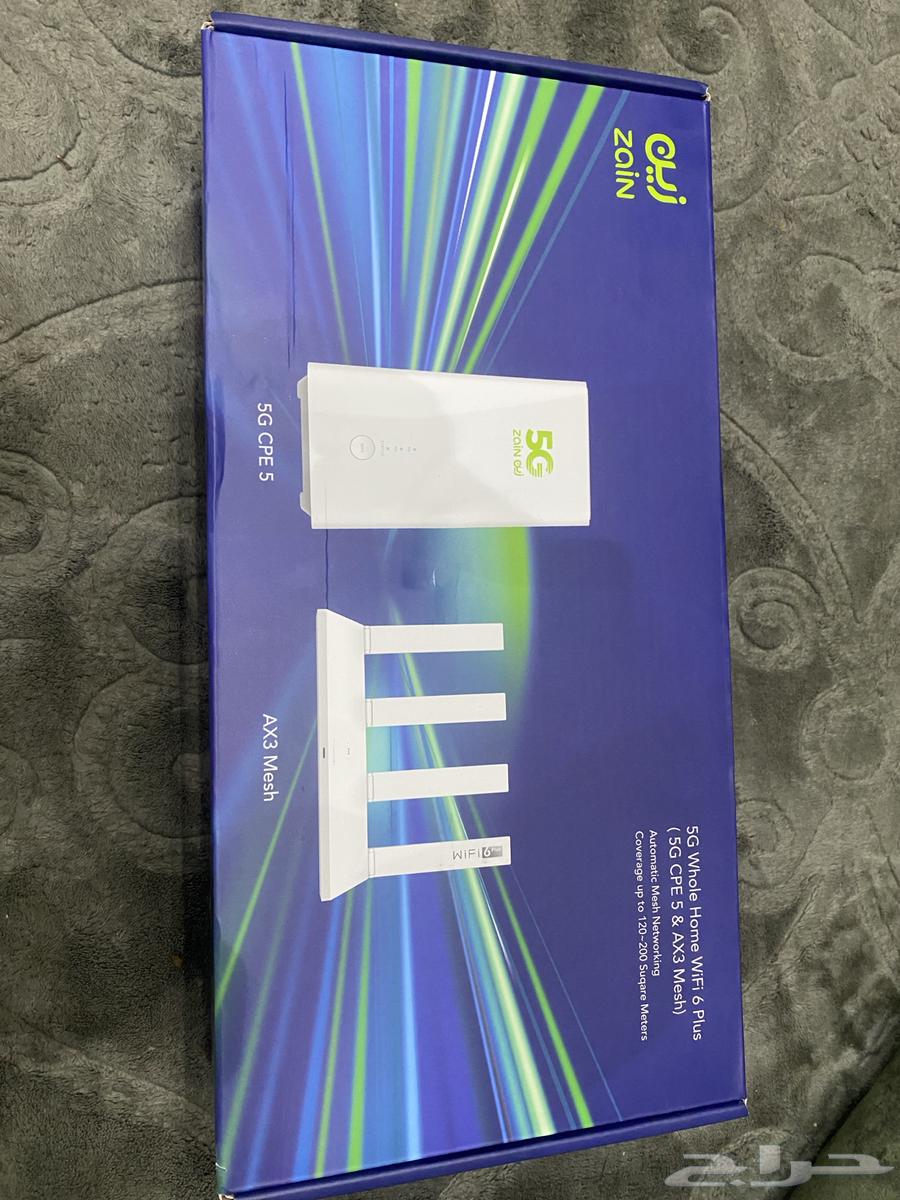 راوتر زين 5G مع مقوي للبيع بكرتونه مانفتح جديد64365350574082111