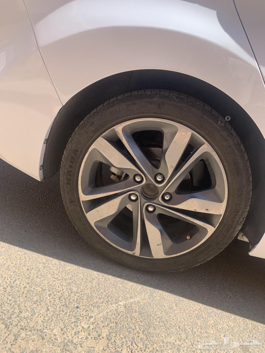 للبيع جنوط كروم مقاس 17 مع كفرات موضحه بالصور64522458177282110