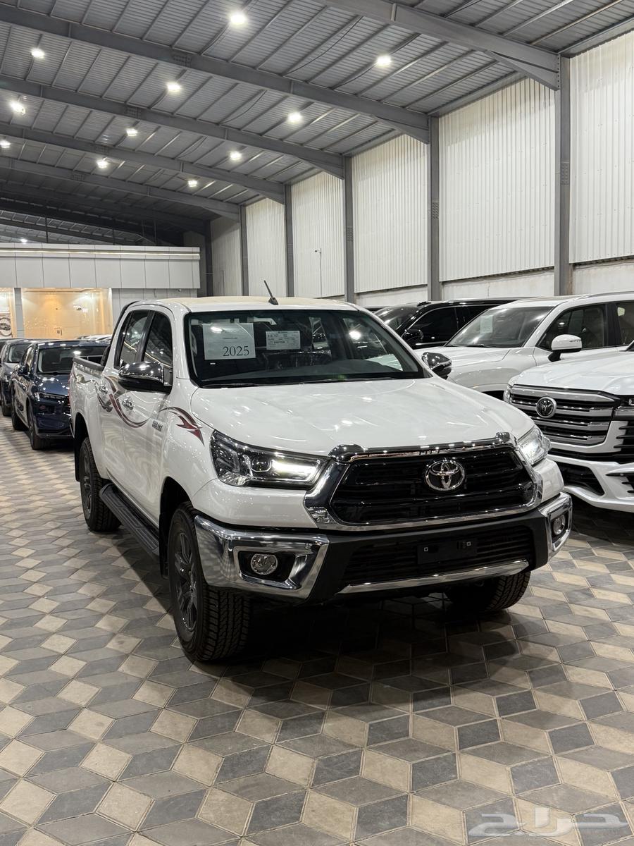 هايلوكس مديل 2025 فل كامل بطاقه جمرك سعر 127000شامل الضريبه64511339606146112