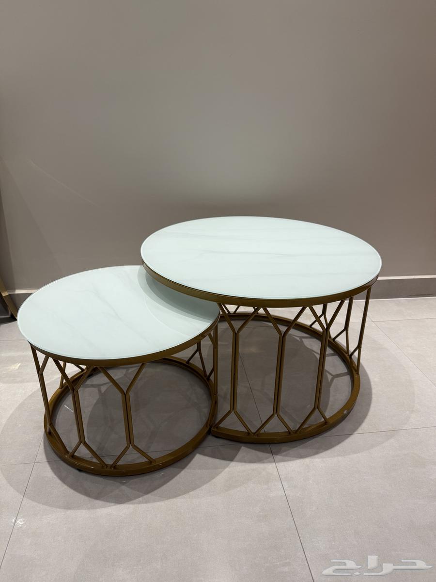طاولة قهوه قطعتين64370294396673110
