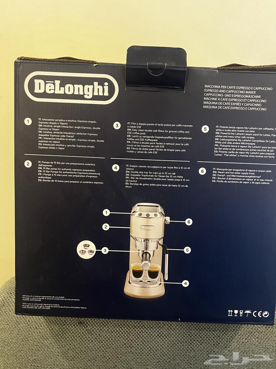 للبيع   ماكينة قهوة ديلونجي ديديكا64374408215041110