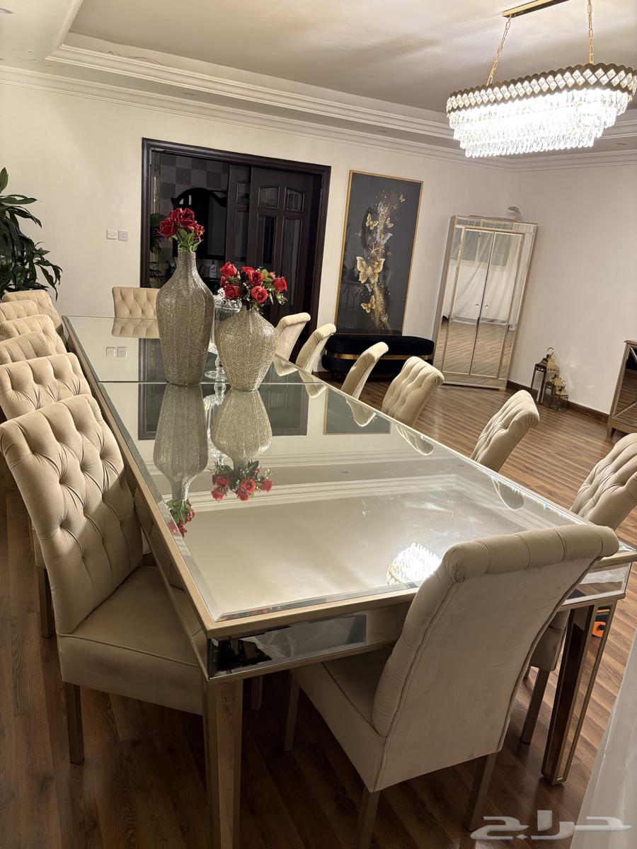 طاولة طعام 14 شخص64375543090561112