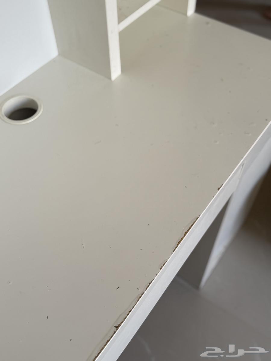 مكتب ايكيا مستعمل نظيف للبيع 250 ريال64367755581569111
