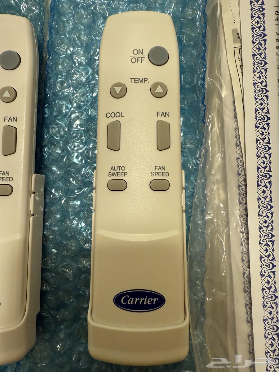 Original Carrier Cabinet Air Conditioner Remote Control, 4 New Unused Units64372974961923113