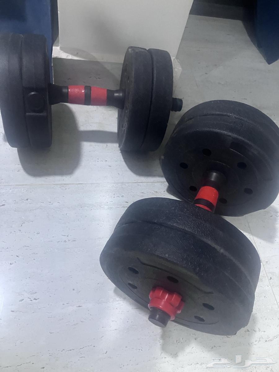 دامبلز اوزان بحاله جديد64372419828611110