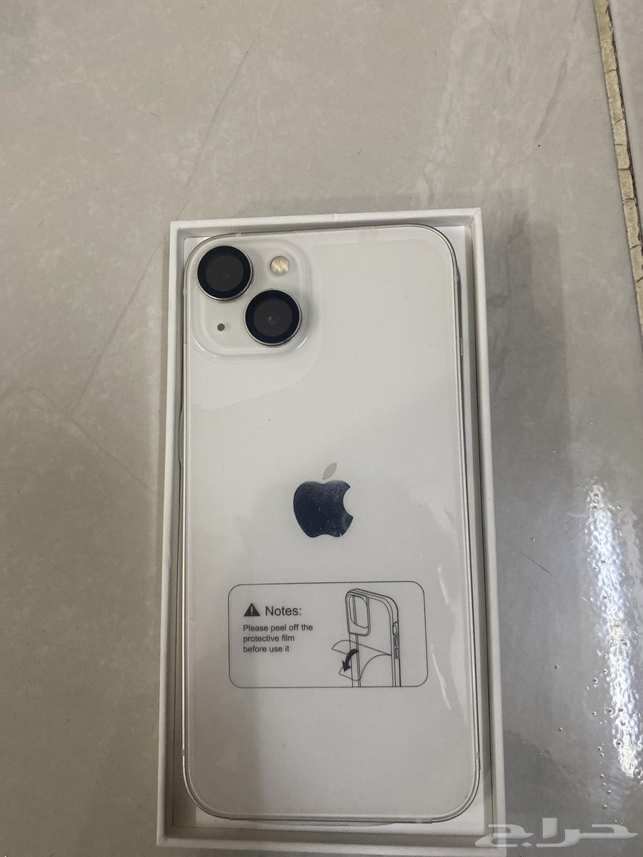 جهاز ايفون 13 جديد لون ابيض بطاريه 10064363951319299111