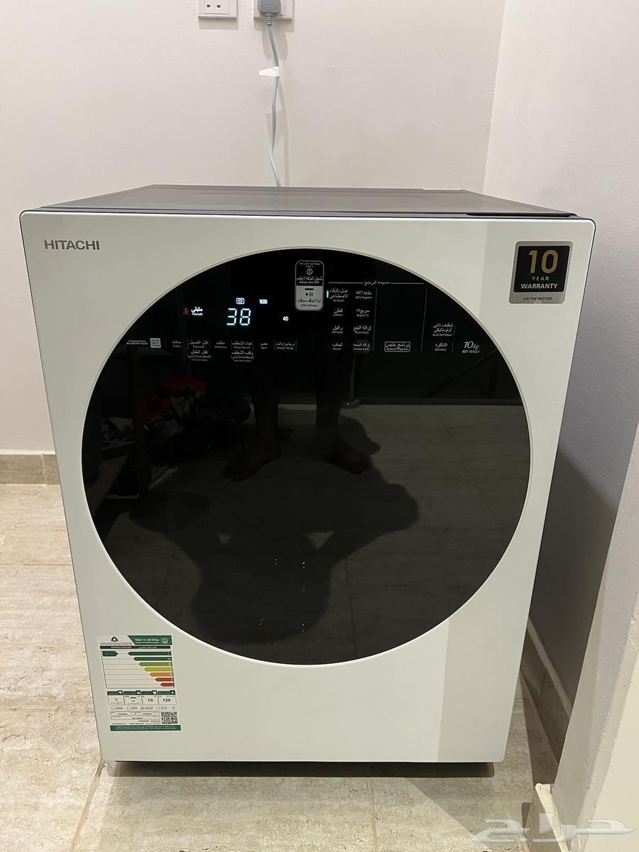 Hitachi front-load washing machine for sale, 10 kg64374185911425110