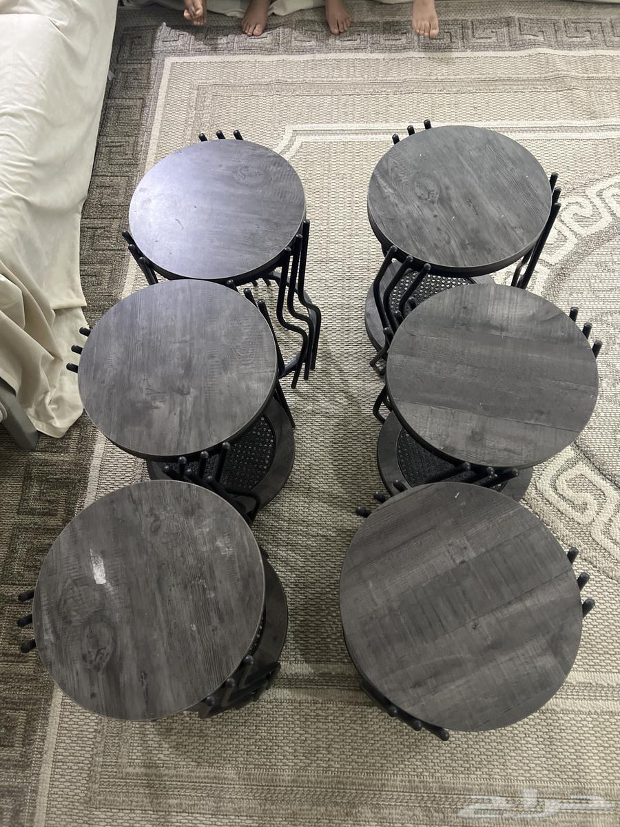 طاوله للبيع 7 قطع64366468601986110