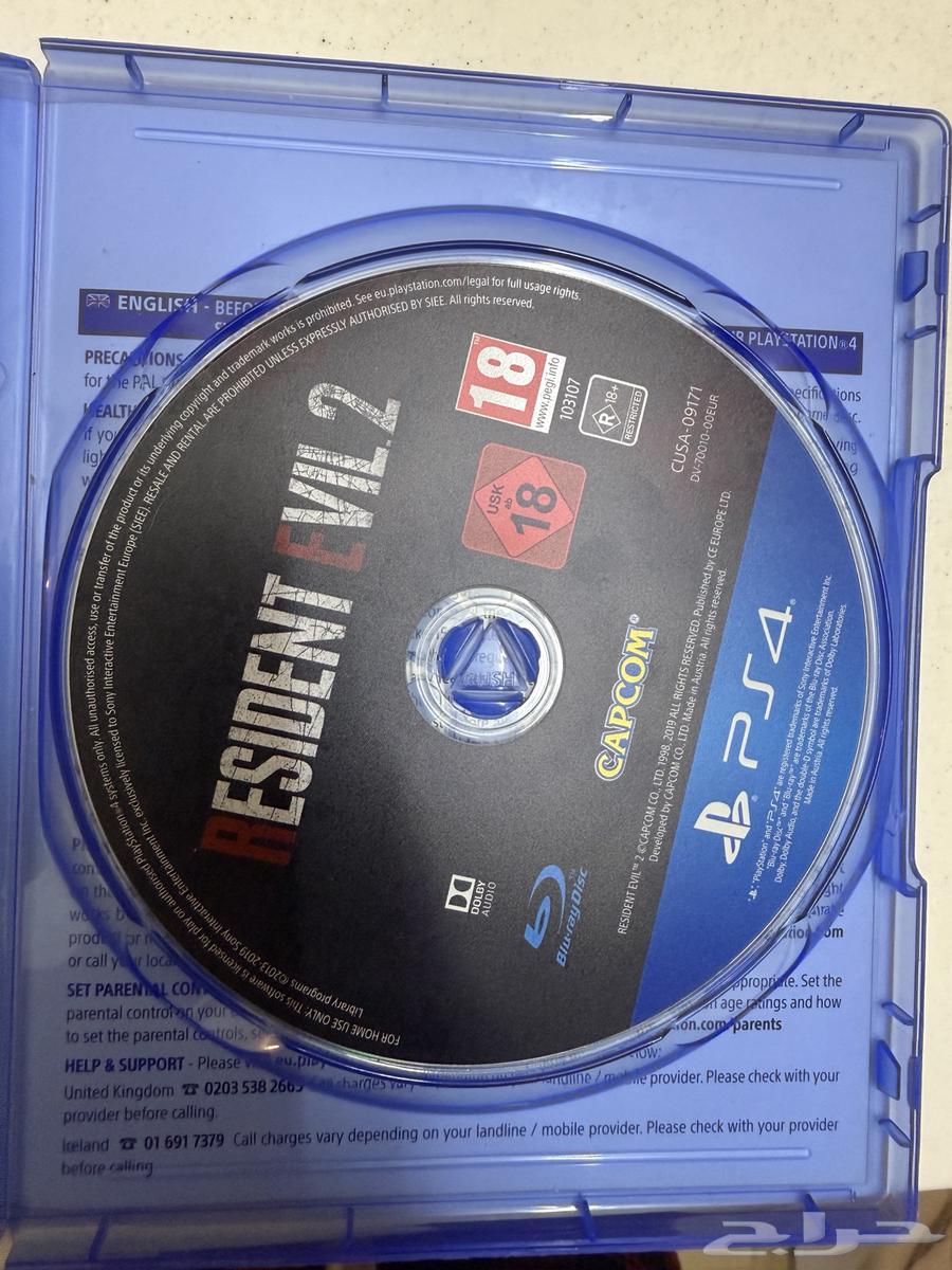 شريط رزدنت ايفل 2 مستخدم64375976702977111