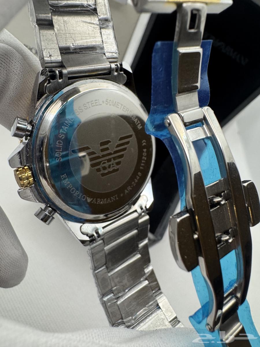 ساعة ارماني امبوريو اصلية Armani watch64364743437827112