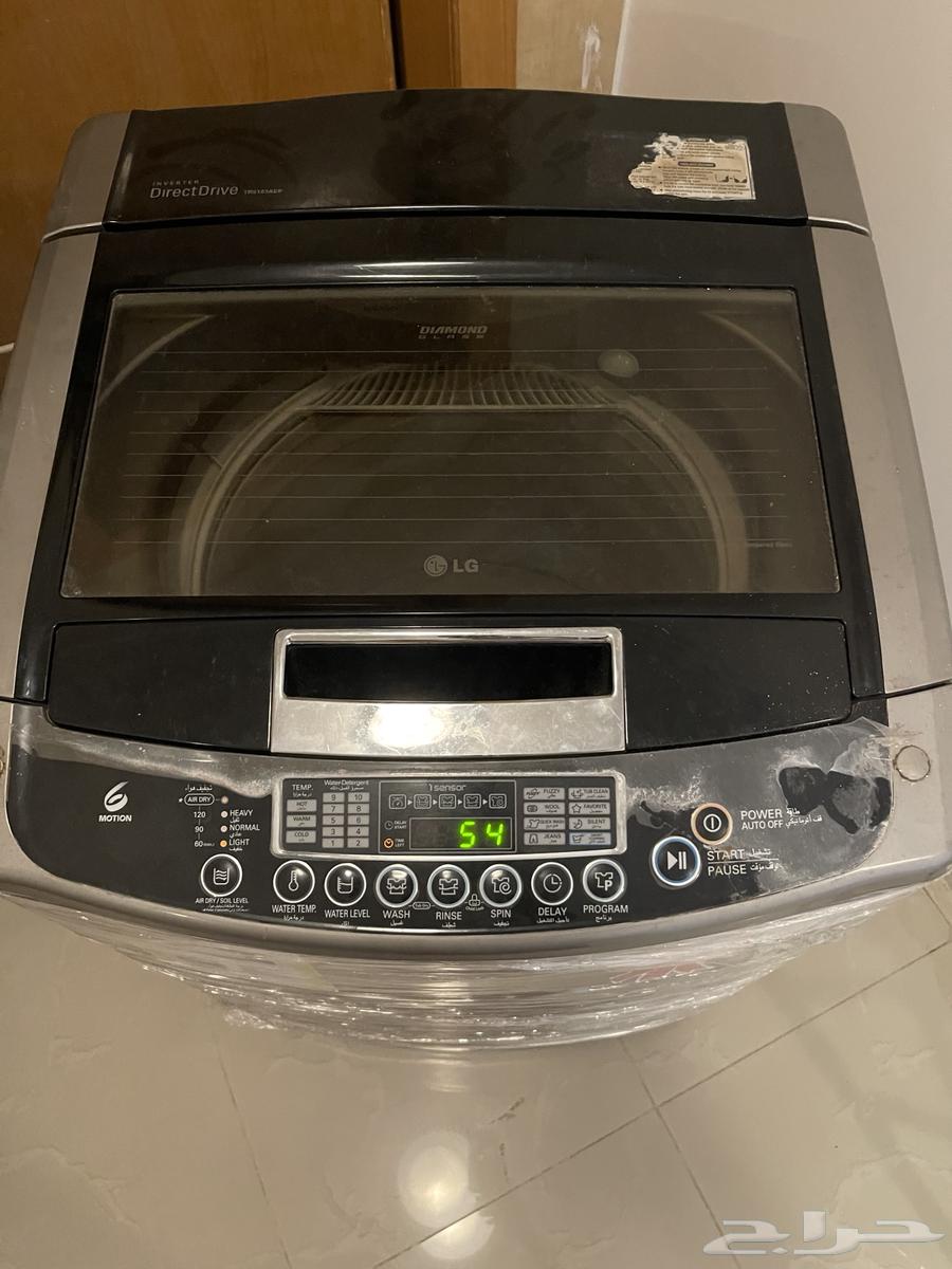 غسالة ال جي اتوماتيك 8 كيلو للبيع64372521486465112