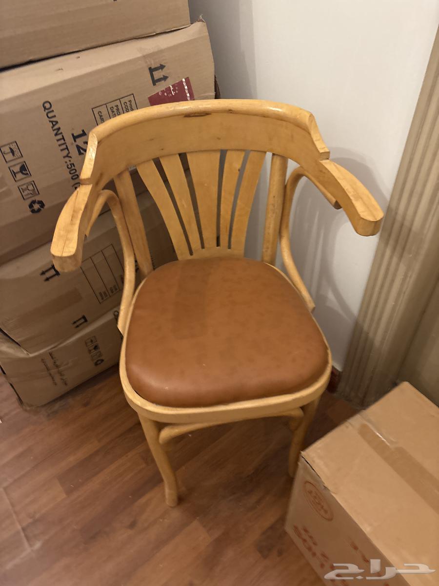 كراسي مقهى وشاهي جديده خشب زان فاخر64368703307907110