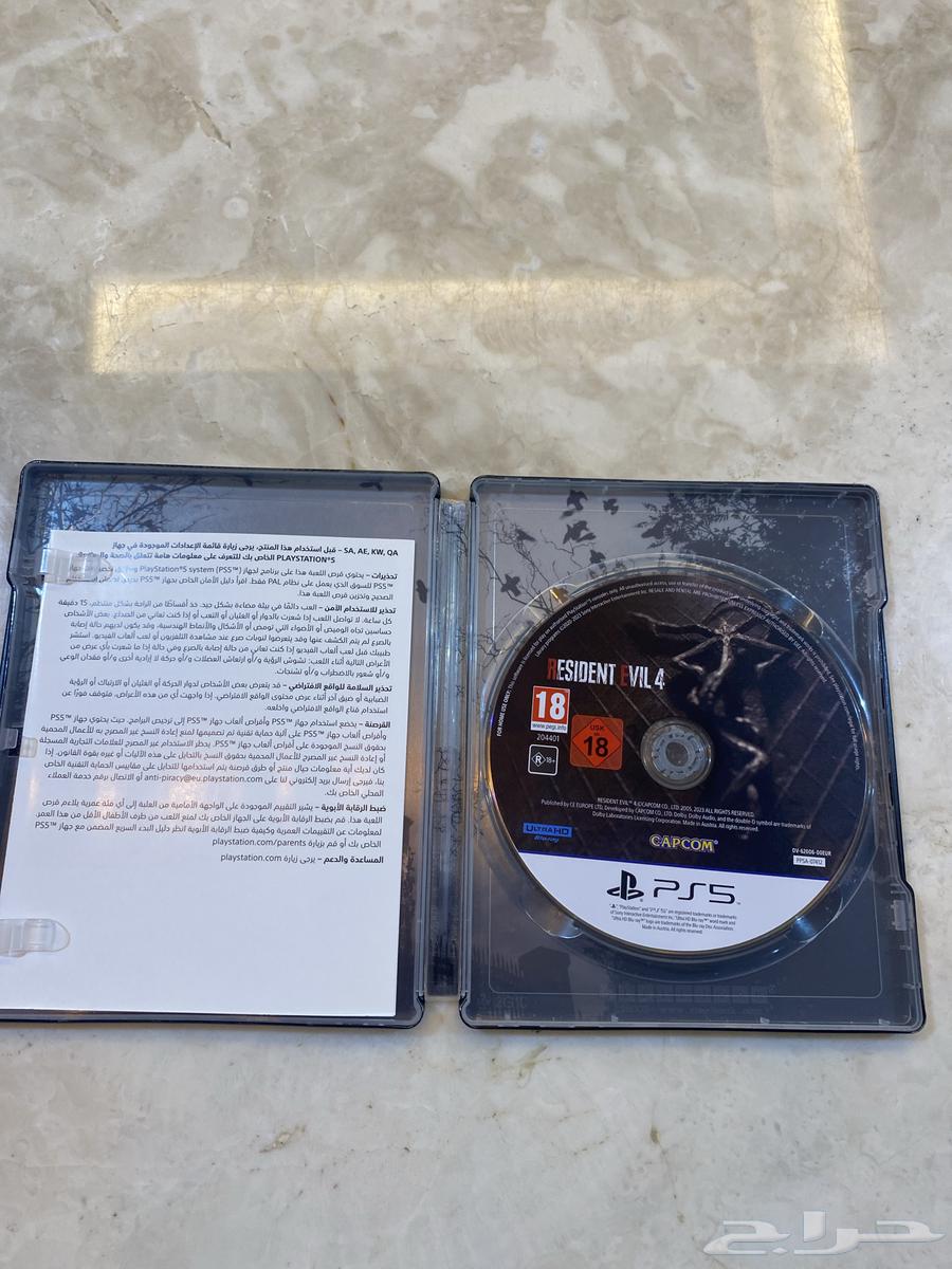 ستيل بوك ريزدنت ايفل 4 ريميك64373136704257111