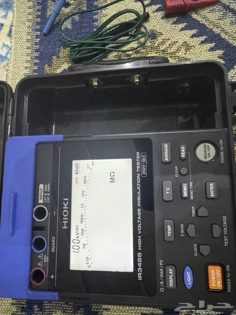high voltage insulation tester Hioki IR 345564372331344643112