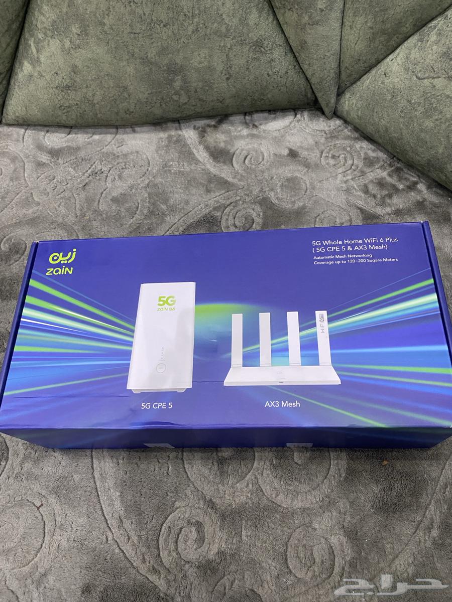 راوتر زين 5G مع مقوي للبيع بكرتونه مانفتح جديد64365350574082110
