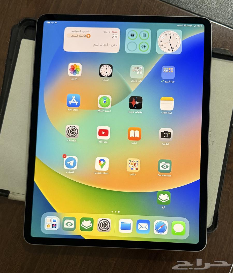 للبيع ايباد برو 12.9 إنش 256 قيقا الجيل الثالث64362877220482113