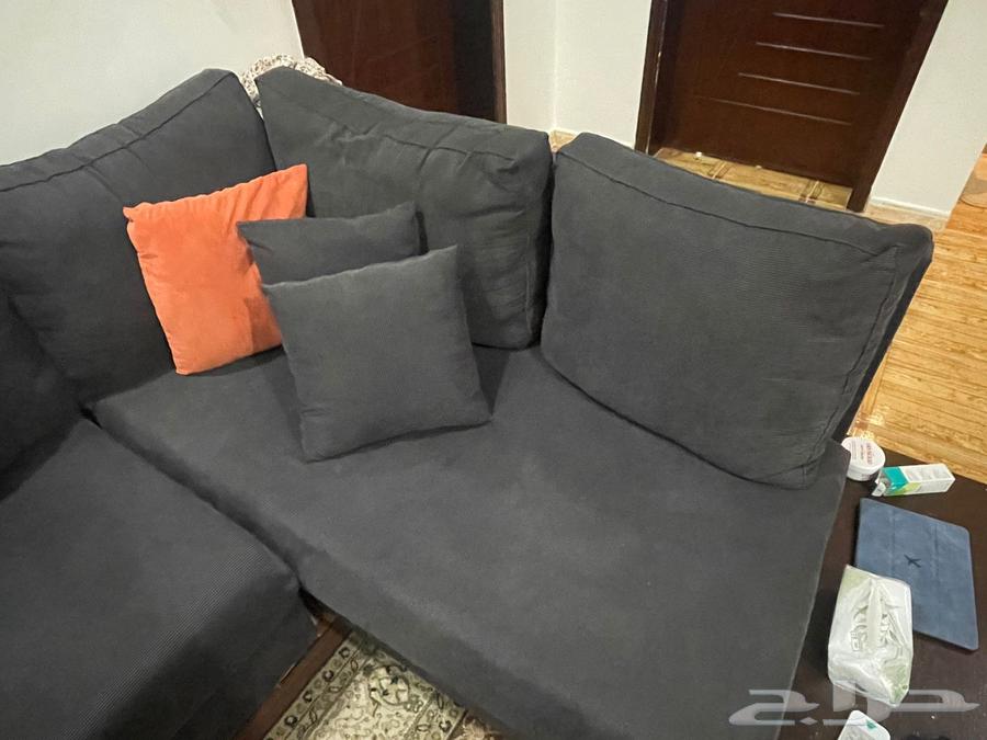 ركنة 2  3 رمادي غامق مع السجادة وبف64374185970946110