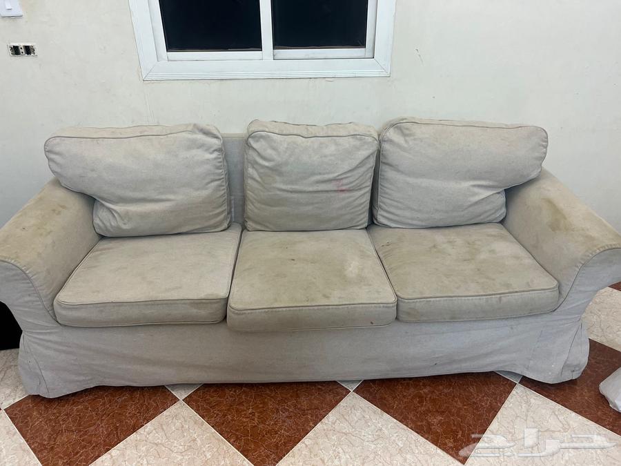 كنب ايكيا مستعمل للبيع64372521477890110