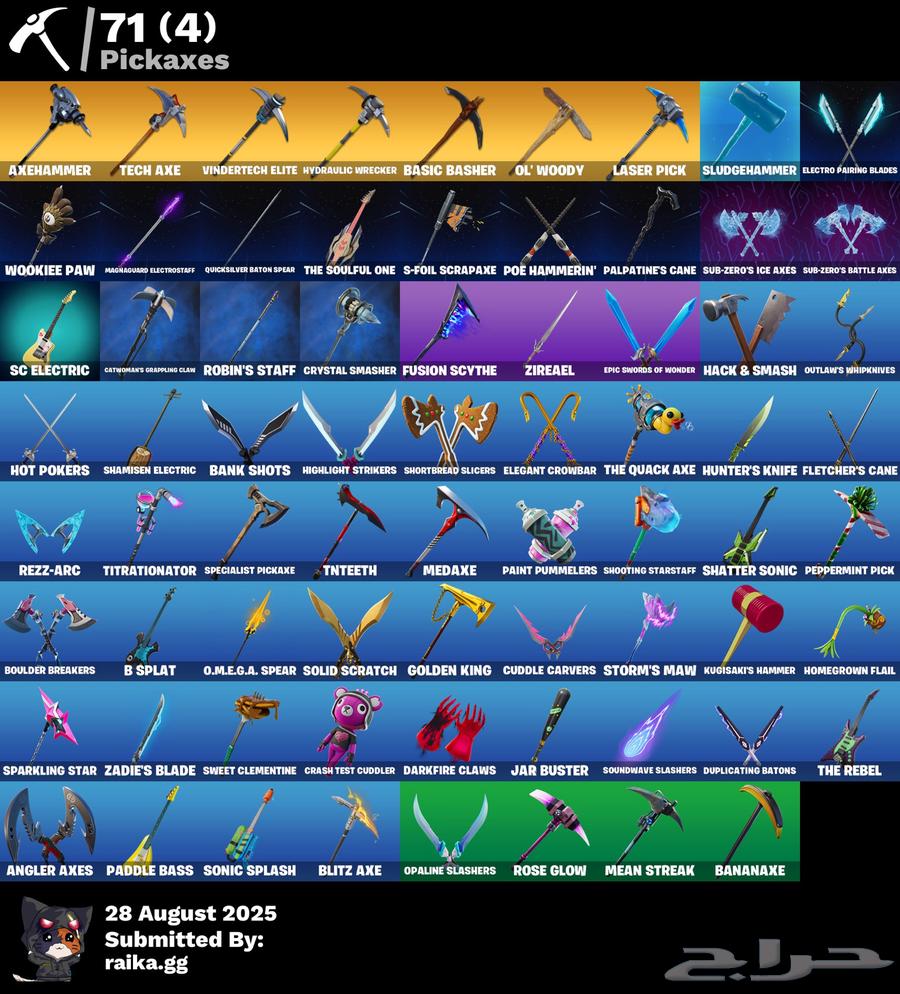 حساب فورت نايت طور الزومبي القديم64368222154753113