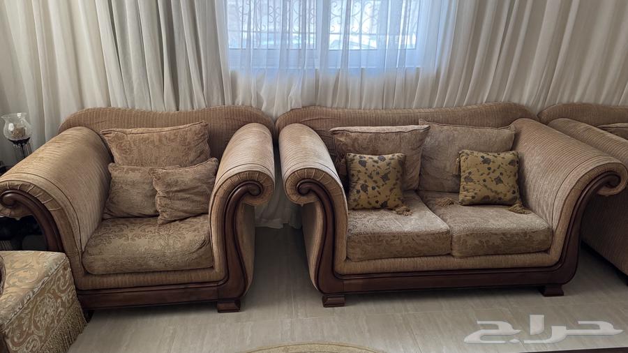 طقم كنب فخم نظيف جدا64371220340482111