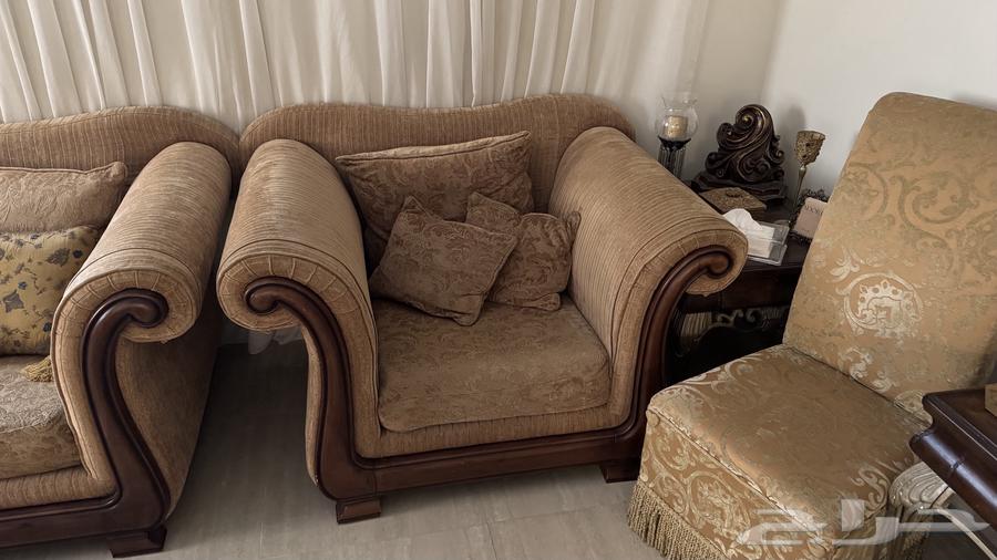 طقم كنب فخم نظيف جدا64371220340482112