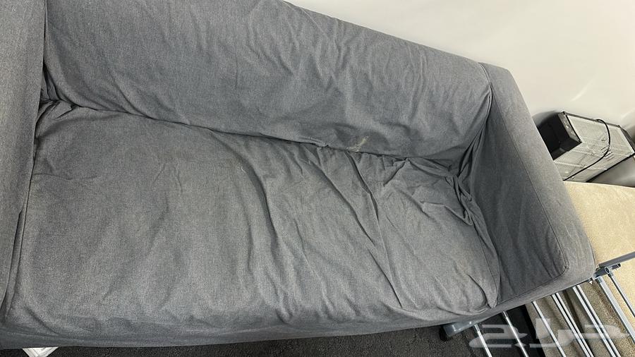 كنب ايكيا ثلاثية شخص للبيع - قابل لتغير الغطاء64363517566849111