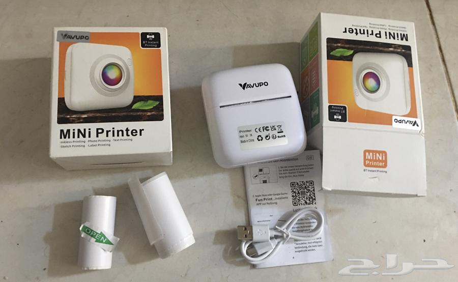 طابعة صغير تعمل بالكهرباء لا تحتاج الي حبر64371964901251110