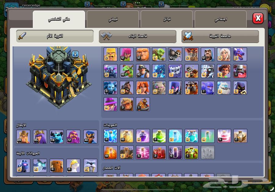 Town 17 Max except walls, kings and some simple things at a cheap and guaranteed price64375141253507111