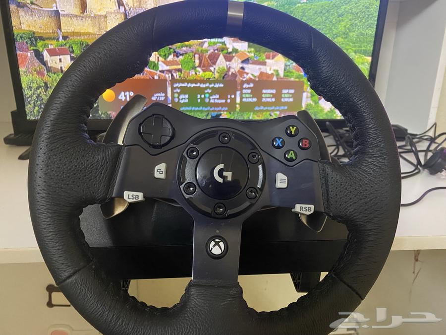 Logitech G920 with gear shifter and pedals64370064264194110